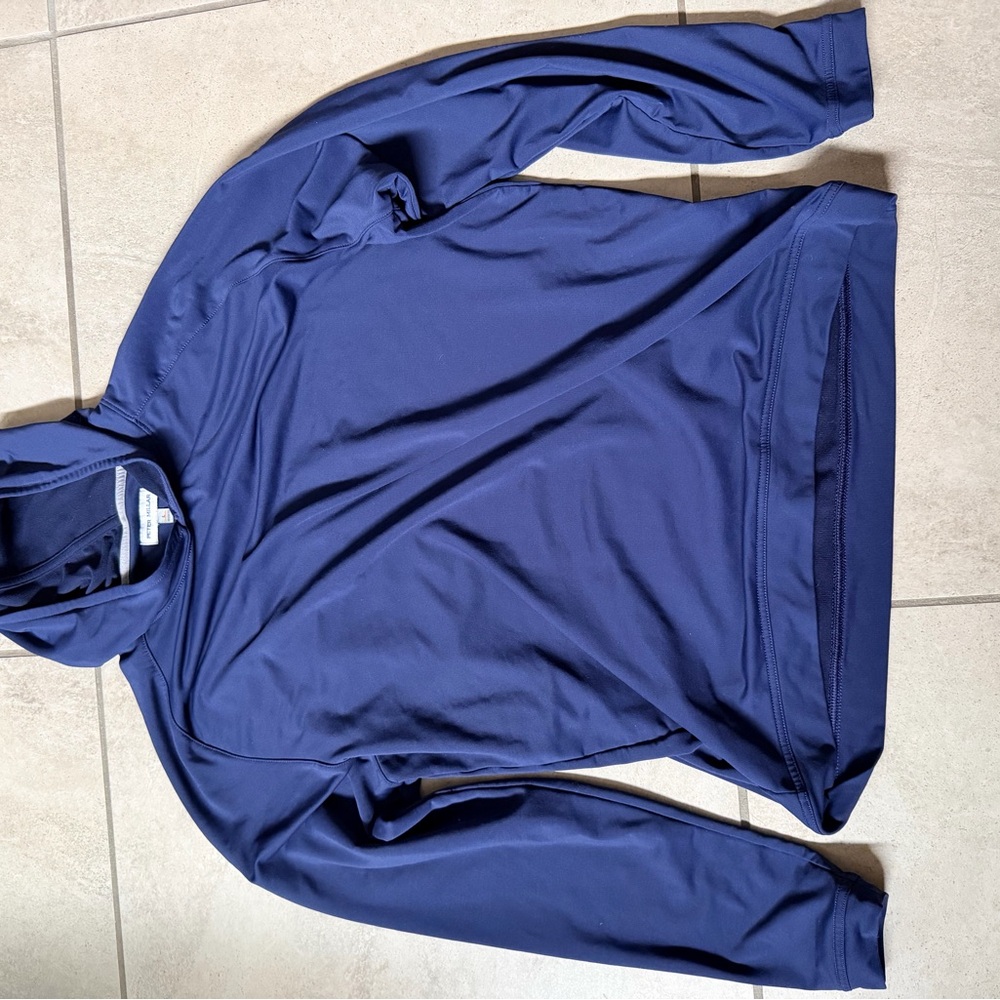 Peter Millar Navy Blue Hoodie